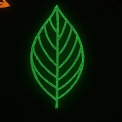 comprar HOJA VERDE Motivo Decorativo De Navidad SIN INSTALACIóN 120cmx120cm online de  desde 45,98 €