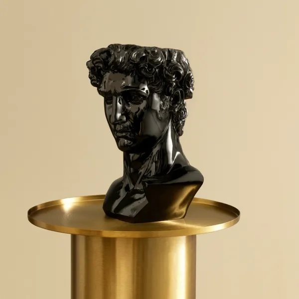 Busto decorativo Olympus - Maceta