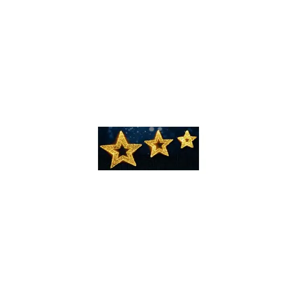 ESTRELLA NAVIDAD 60 CM LED CÁLIDO