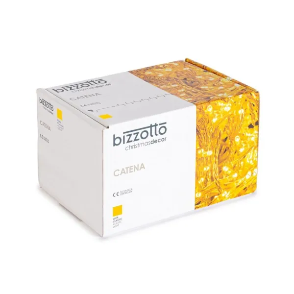 Guirnalda LED Bizzotto 1500 Luces Cálidas 75m Exterior con 8 Funciones
