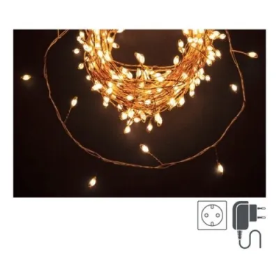 comprar Guirnalda MicroLED Bizzotto Snake 300 Lux 15m Luz Cálida – Hilo de Cobre Enchufe online de  desde 35,09 €