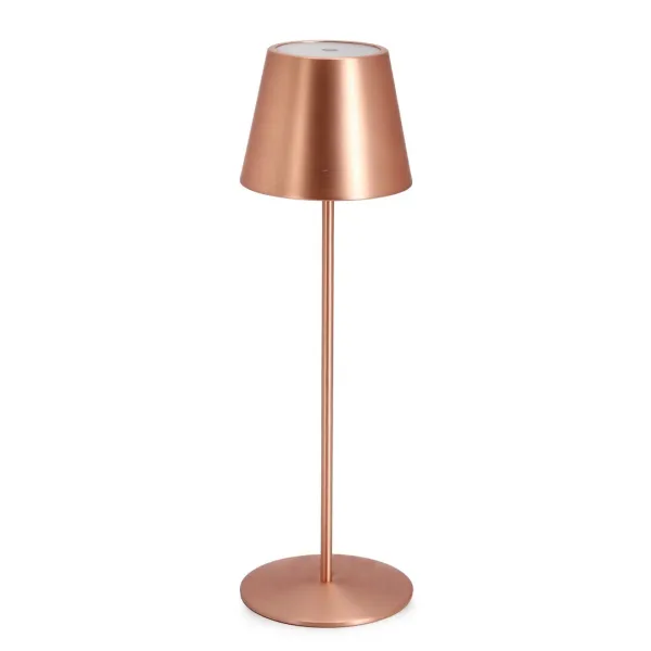 LÁMPARA MESA LED ETNA BRONCE H38