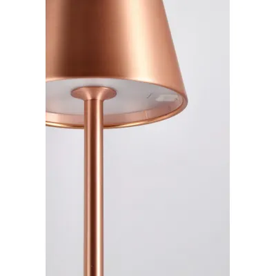 comprar LÁMPARA MESA LED ETNA BRONCE H38 online de  desde 56,00 €