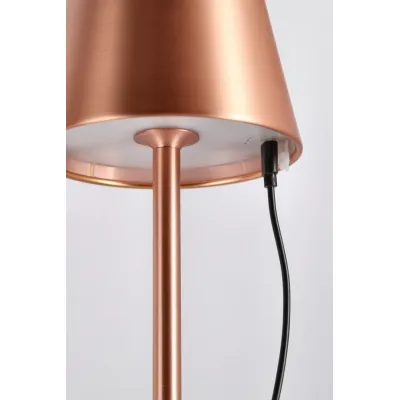 comprar LÁMPARA MESA LED ETNA BRONCE H38 online de  desde 56,00 €