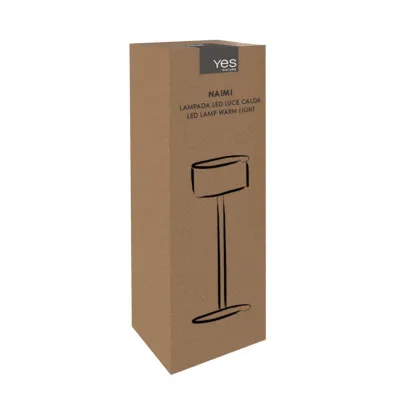 comprar LÁMPARA MESA LED NAIMI BLANCO H26 online de  desde 30,20 €