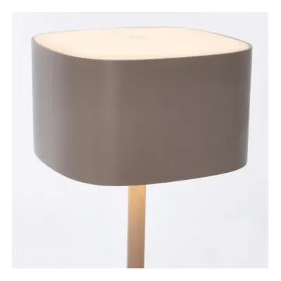 comprar LÁMPARA MESA LED NAIMI MARRON H26 online de  desde 36,54 €