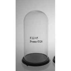 comprar CAMPANAS DE VIDRIO FANALES DE CRISTAL / PEANAS DE MADERA online de  desde 63,36 €