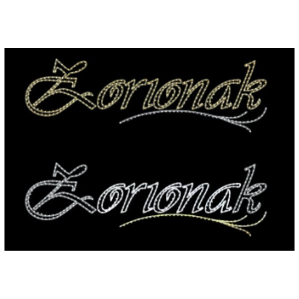 Zorionak 170 x 52.5