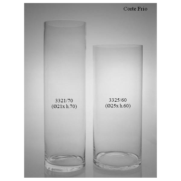 CILINDRO DE CRISTAL CORTE FRÍO