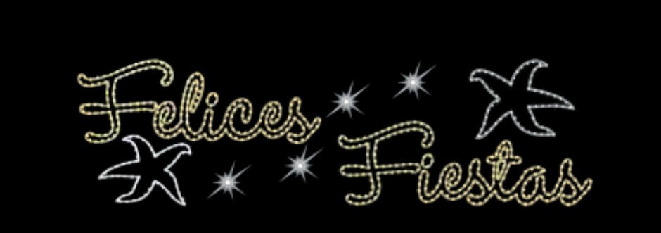 comprar Felices Fiestas con Estrella de Mar 254.5 x 76 cm online de desde 797,39 €