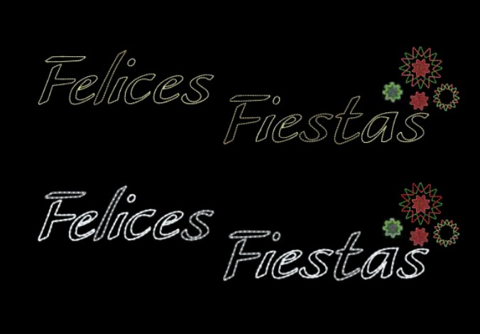 comprar Felices Fiestas Stars 600 x 150 cm online de desde 1,293.49