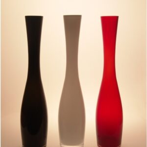 comprar JARRÓN NAOMI Ø.8 X Ø.13 X H.60 NEGRO online de desde 51,67 €