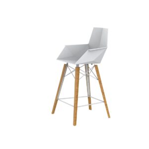 comprar Faz wood taburete brazos bajo online de VONDOM desde 514,25 €
