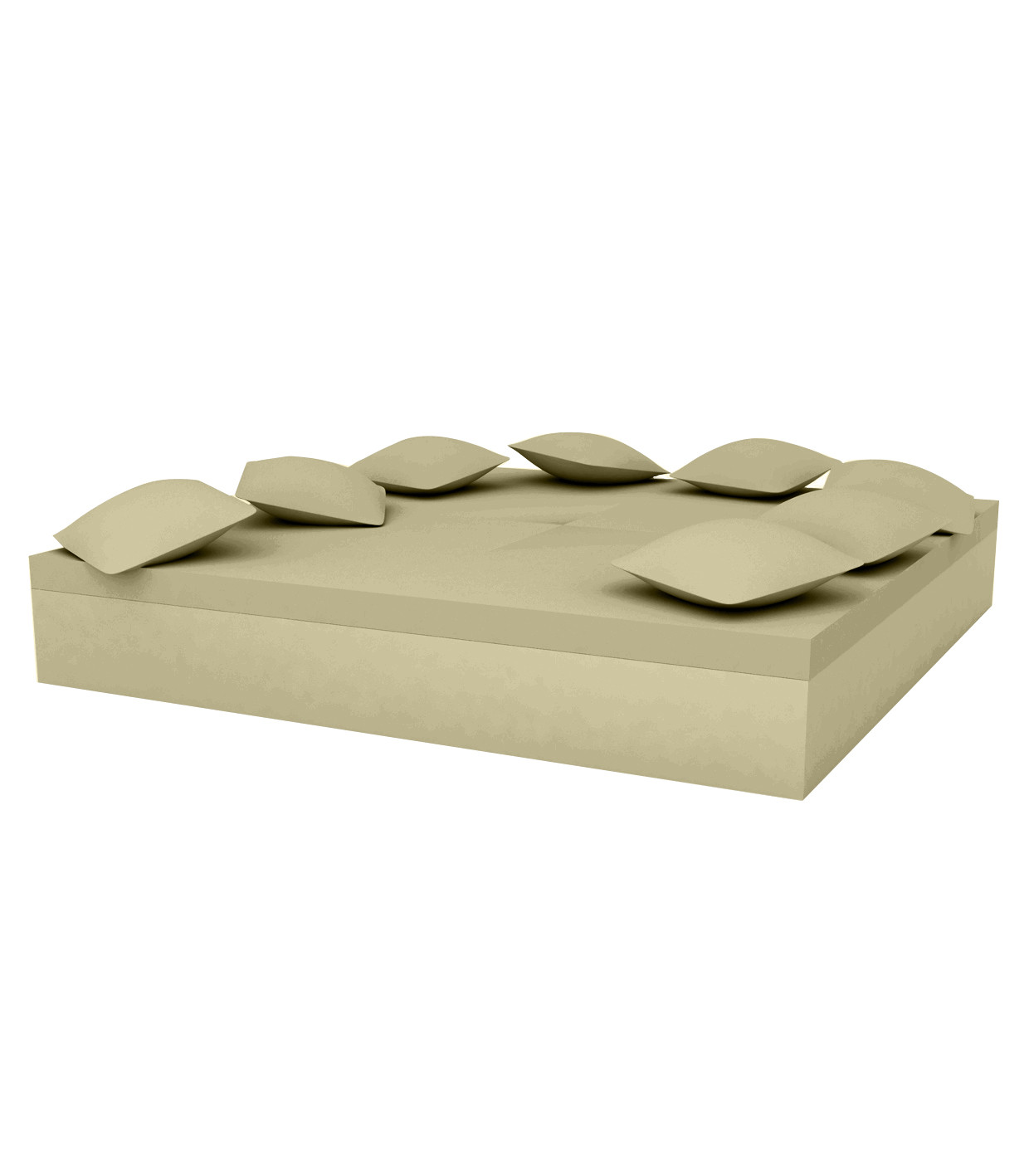 comprar DAYBED - Jut chill cama por VONDOM - 240x240x40 online de VONDOM desde 5,088.05