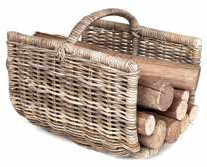comprar DENIA cesto leña - RATTAN online de desde 105,38 €