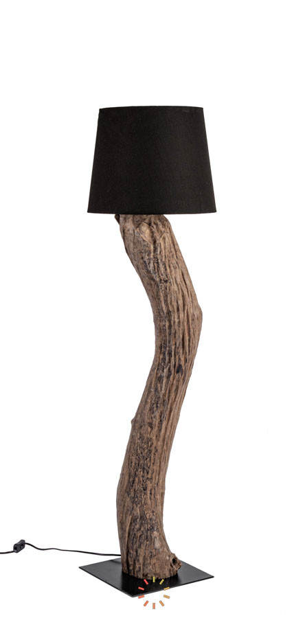 comprar LÁMPARA DE PIE KLETA NEGRO H120 online de BIZZOTTO desde 348,46 €