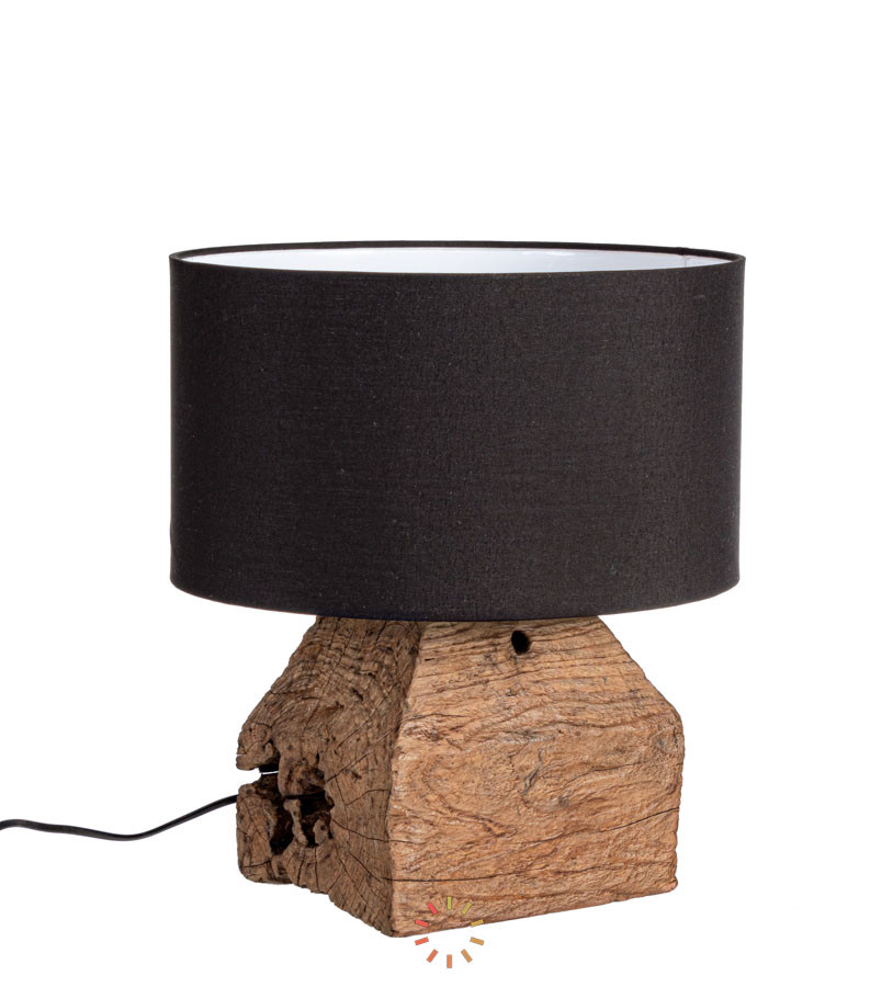 comprar LÁMPARA DE SOBREMESA LUMEN NEGRO H40 online de BIZZOTTO desde 149,34 €