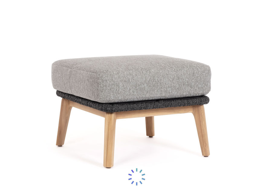 comprar OTTOMAN CON COJIN TAMIRES ANTRACITA online de BIZZOTTO desde 445,75 €