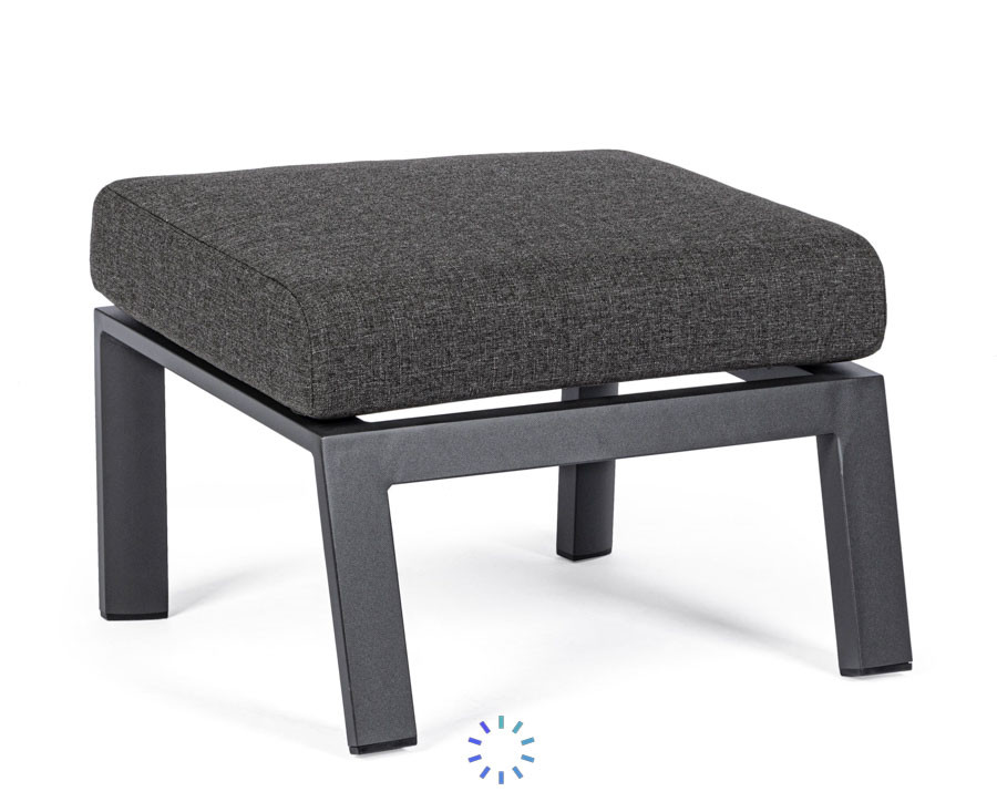 comprar OTTOMAN CON COJIN KLEDI ANTRACITA JX55 online de BIZZOTTO desde 294,15 €