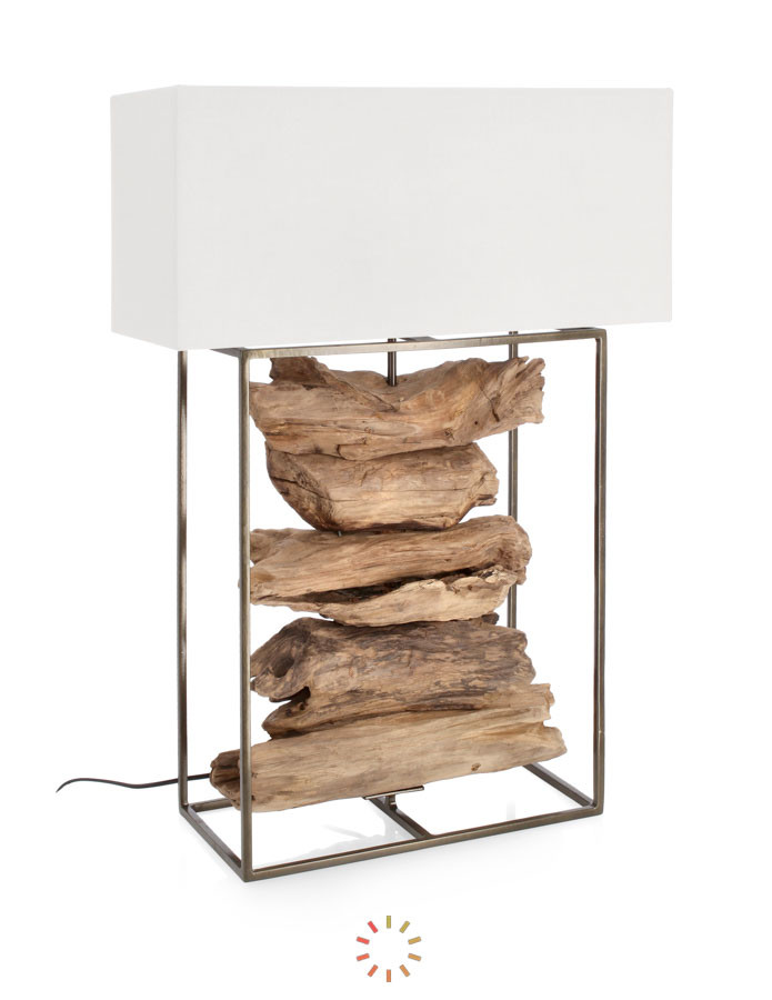 comprar LÁMPARA DE MESA KUBI BLANCO H76 online de BIZZOTTO desde 418,60 €