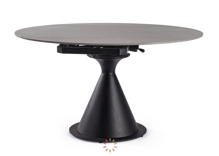 comprar MESA EXTERIOR JONNI 85-135 NEGRO online de BIZZOTTO desde 982,01 €