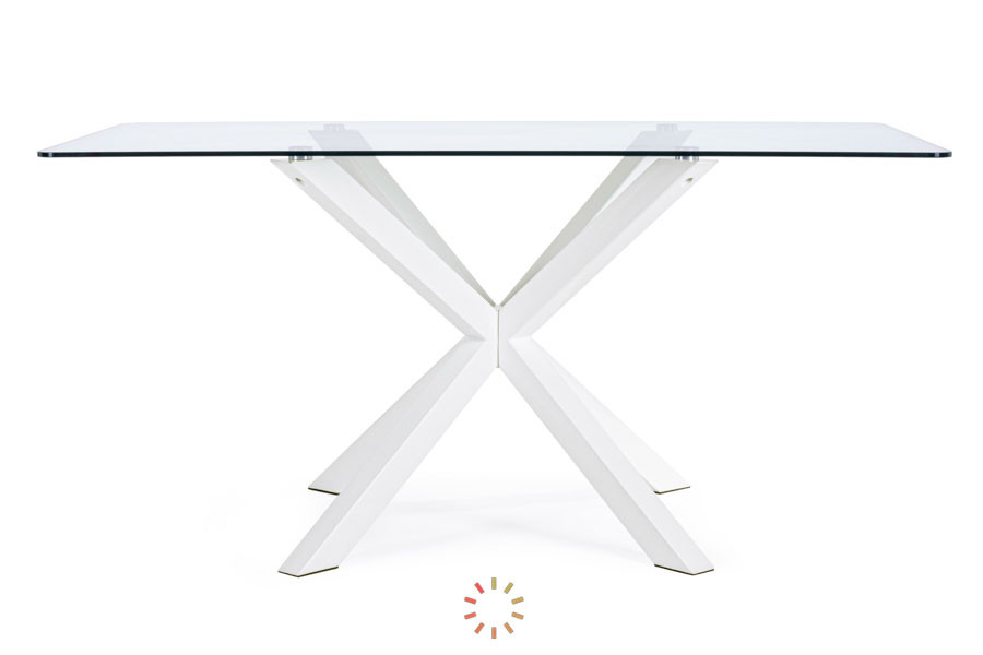 comprar MESA MAY RECT. PATA BLANCA 160X90 online de BIZZOTTO desde 334,88 €