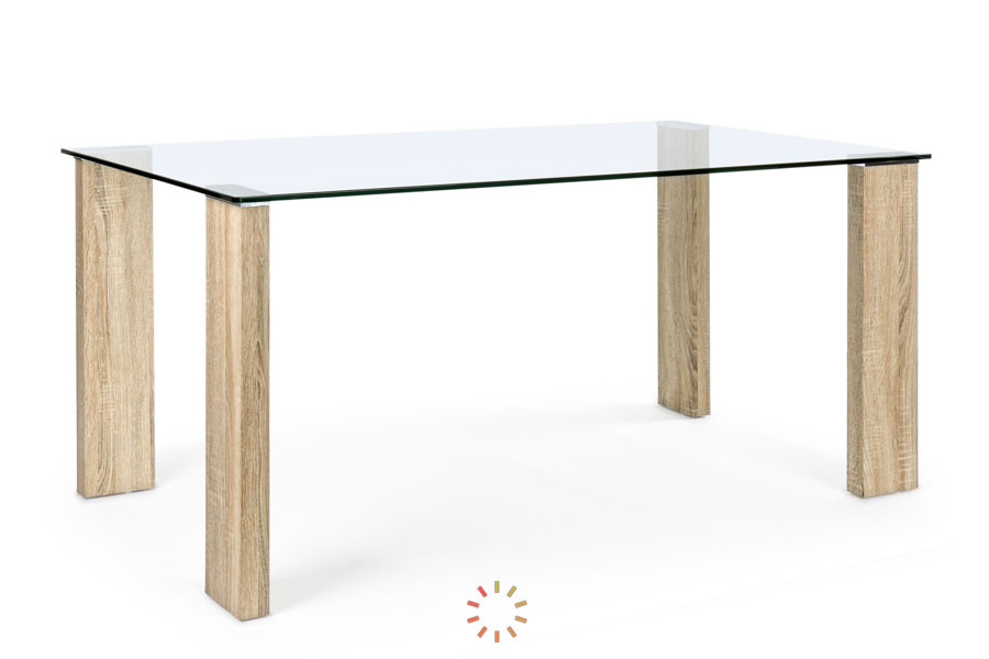 comprar MESA NEW ARLEY NATURE 160X90 online de BIZZOTTO desde 264,74 €