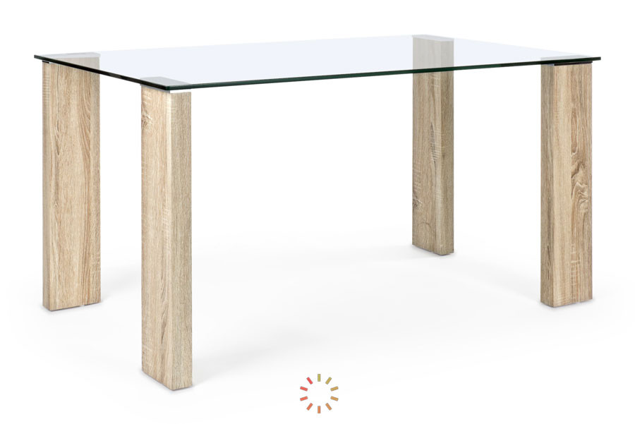 comprar MESA NEW ARLEY NATURE 140X80 online de BIZZOTTO desde 237,58 €