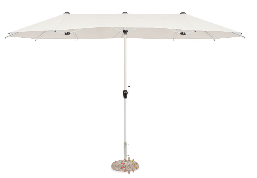 comprar SOMBRILLA BRASIL DOBLE 2X4 BLA-NAT online de BIZZOTTO desde 152,73 €
