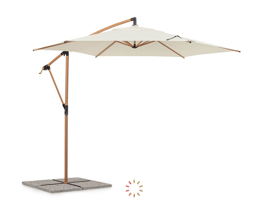 comprar SOMBRILLA EXCÉNTRICA TROPEA 3M NATURAL online de BIZZOTTO desde 201,38 €