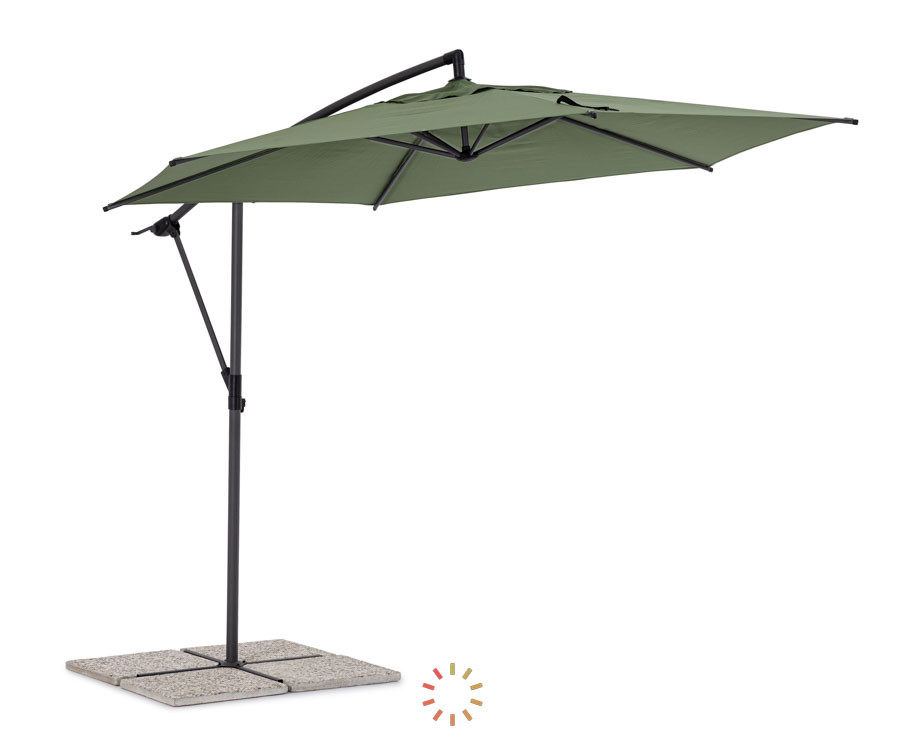 comprar SOMBRILLA BRAZO TROPEA 3M ANT-OLIVE online de BIZZOTTO desde 183,28 €