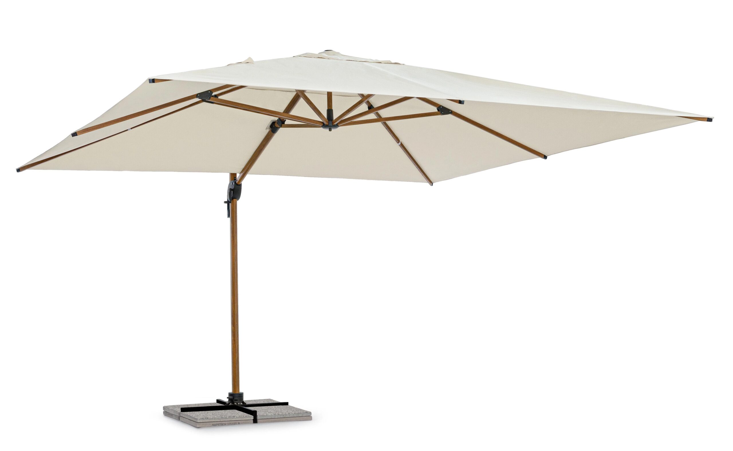 comprar SOMBRILLA EXCÉNTRICA ORION 4X4 | Natural/Beige – Sombra inteligente con diseño natural online de BIZZOTTO desde 1,165.23