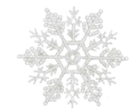 comprar COPO DE NIEVE BLANCO |Motivo Navideño|Decoracion arbol Navidad online de desde 4,84 €