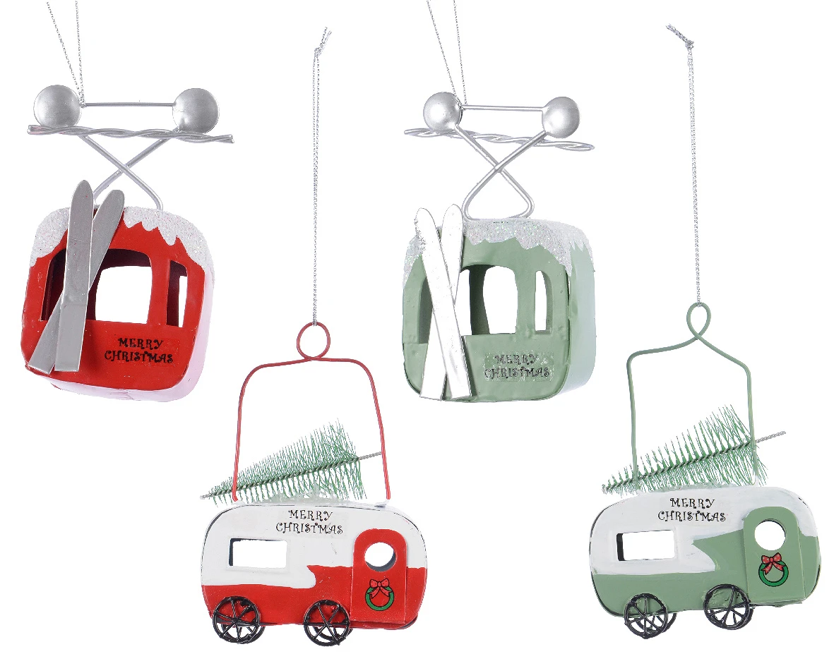 comprar CABINA ESQUI |Motivo Navideño|Decoracion arbol Navidad online de desde 3,75 €