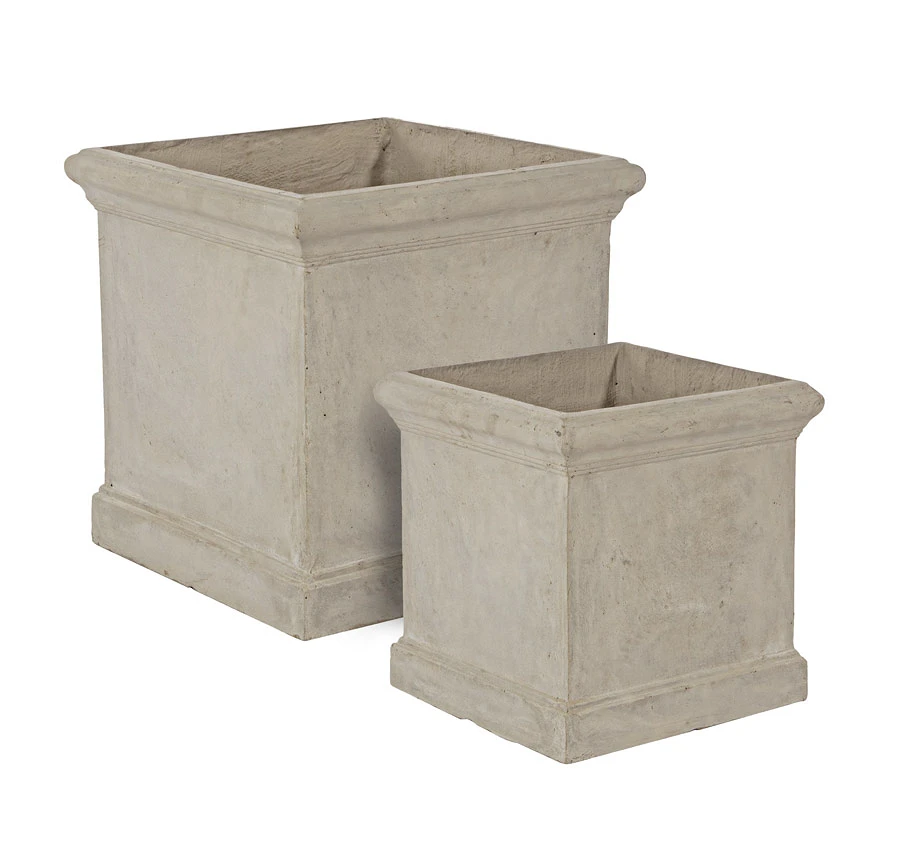 comprar SET2 MACETERO CEMENT CUAD ARENA online de BIZZOTTO desde 191,66 €