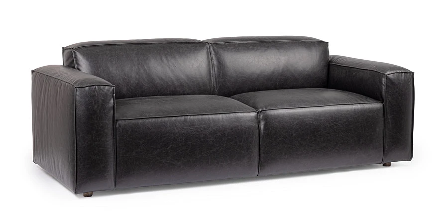 comprar SOFÁ con 3 plazas, JOSEPH NEGRO online de Bizzotto Homemotion desde 1,938.42