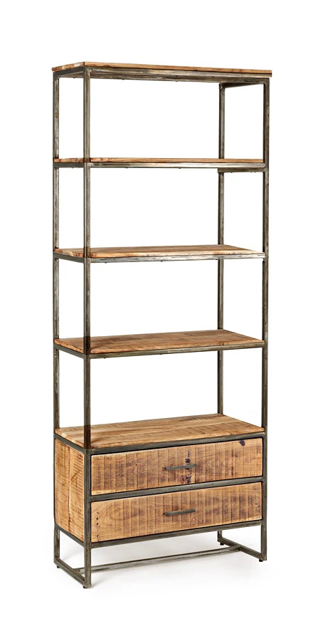 comprar ESTANTERÍA 4 Baldas2 Cajones ELMER online de Bizzotto Homemotion desde 917,42 €