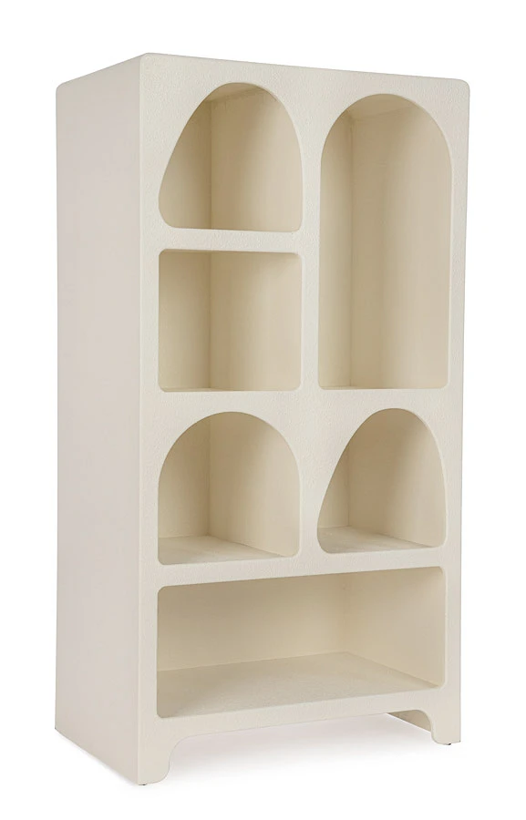 comprar LIBRERÍA CREAMY RECT BLANCO 56X105,5H online de Yes desde 209,81 €