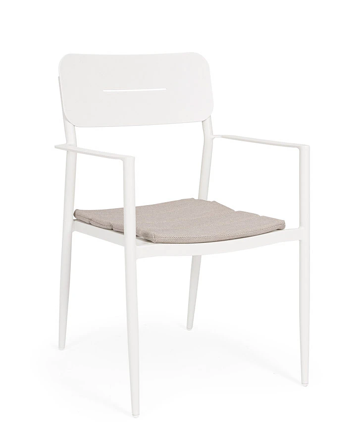 comprar SILLA CON REPOSABRAZOS | CON COJINES | NEBULA VAPOR YK15 online de BIZZOTTO desde 199,29 €