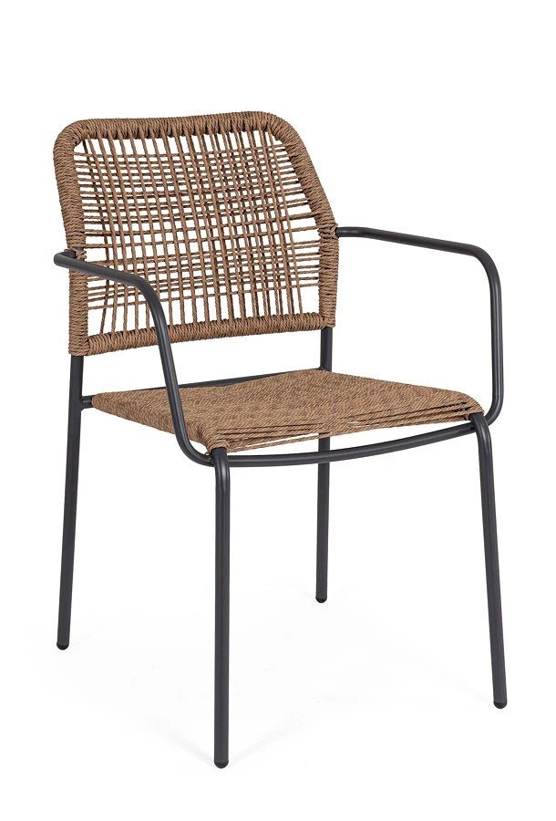 comprar SILLA CON REPOSABRAZOS | JABLE ANTRACITA SA26 online de Yes desde 96,92 €
