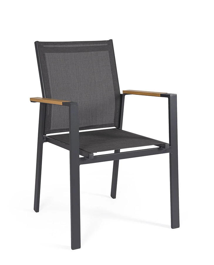 comprar SILLA CON REPOSABRAZOS | HETA ANTRACITA LH32 online de Yes desde 113,26 €