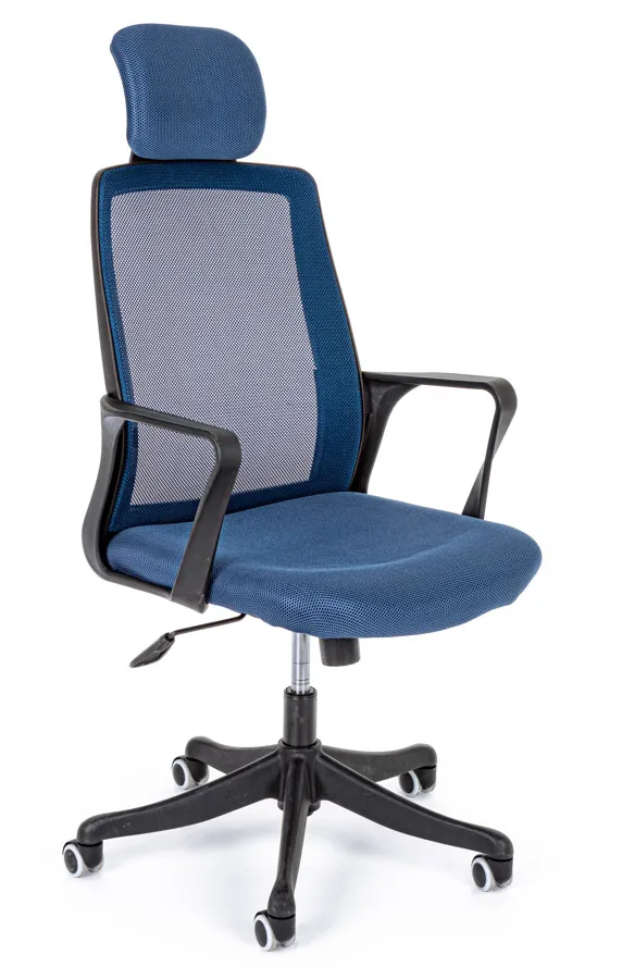 comprar SILLA OFICINA C-BR LAURENT AZUL OSC online de Yes desde 242,00 €