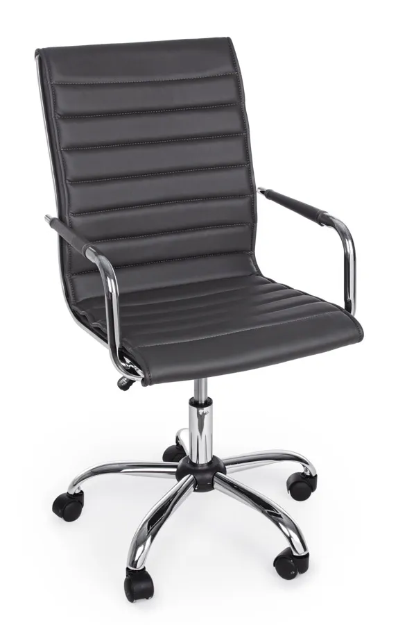 comprar SILLÓN OFICINA PERTH GRIS OSCURO online de Yes desde 197,23 €