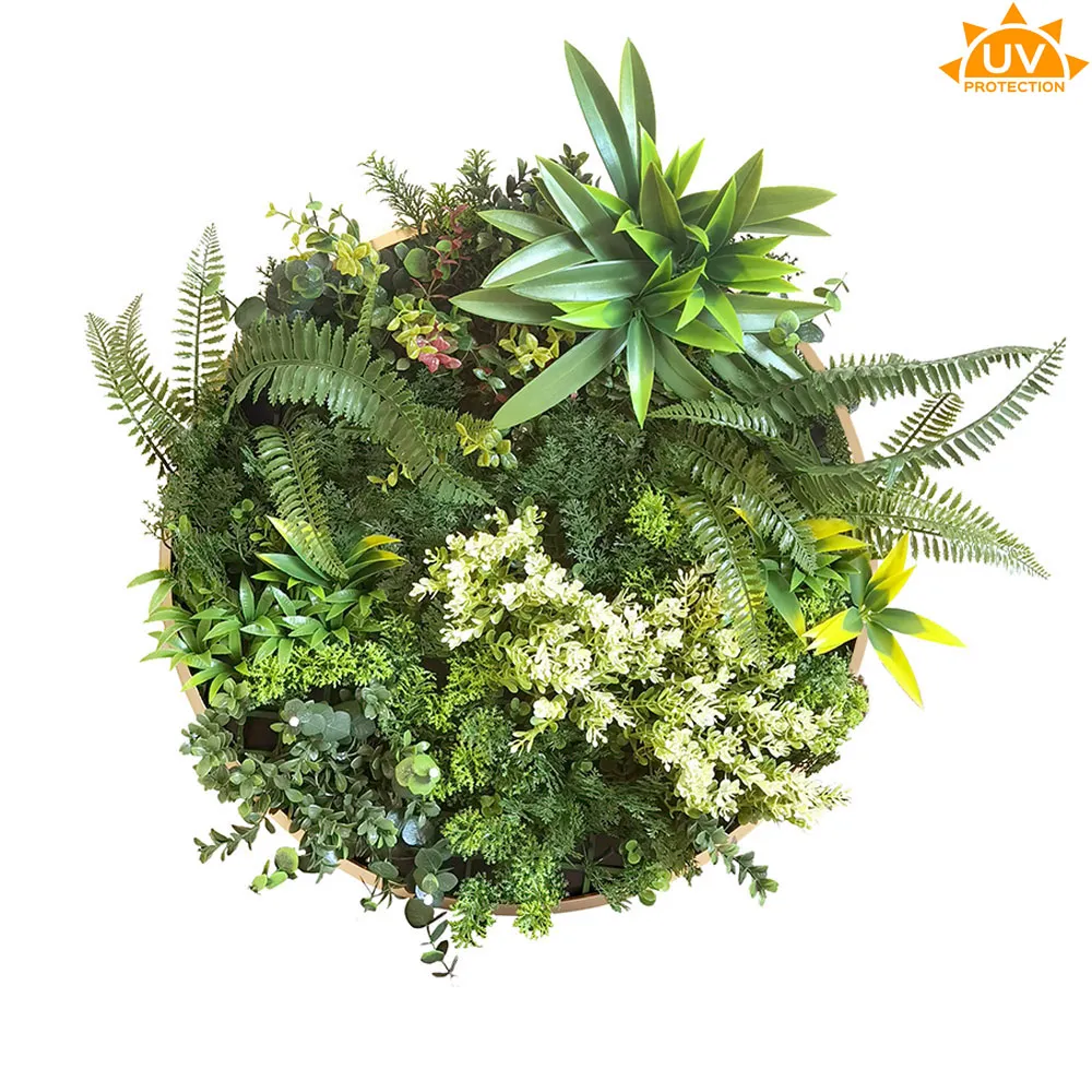 comprar CUADRO VEGETAL REDONDO ø 50CM Jardín Vertical online de desde 83,78 €