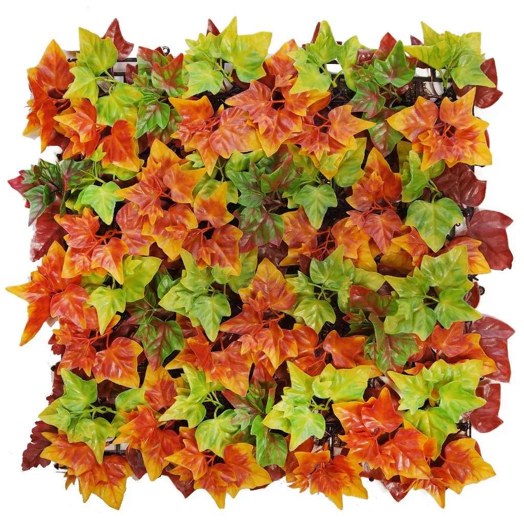 comprar PLACA HIEDRA OTOÑAL ARTIFICIAL 50CMX50CM Jardín Vertical online de desde 20,93 €