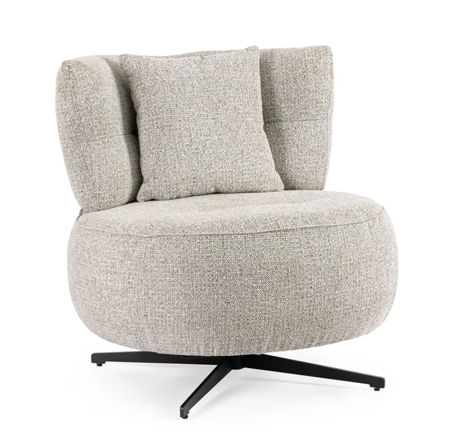 comprar SILLÓN GONNIE GRIS PUNTEADO online de BIZZOTTO desde 806,34 €