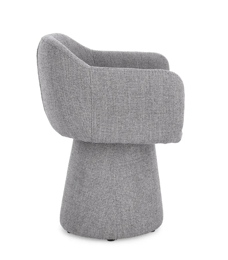 comprar SILLÓN GIRATORIO LOTTIE GRIS OSCURO online de BIZZOTTO desde 359,37 €