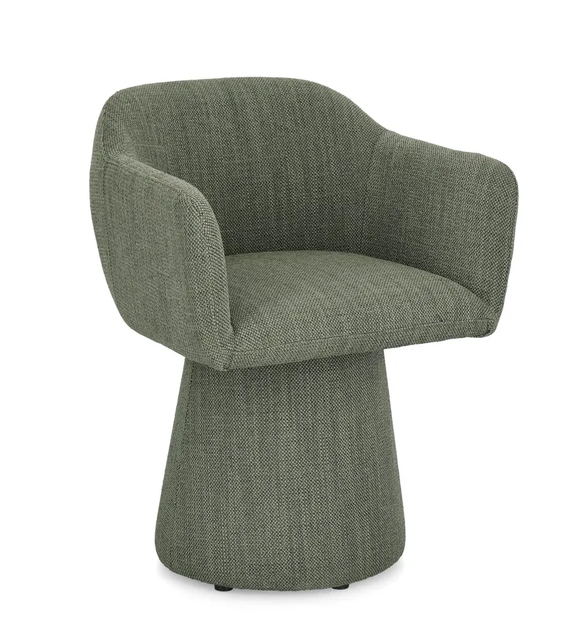 comprar SILLÓN GIRATORIO LOTTIE VERDE online de BIZZOTTO desde 359,37 €
