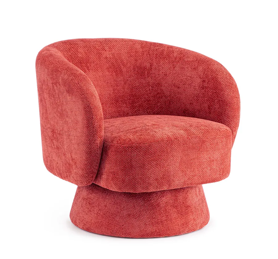 comprar SILLÓN GIRATORIO JULIENNE CHERRY online de BIZZOTTO desde 448,43 €