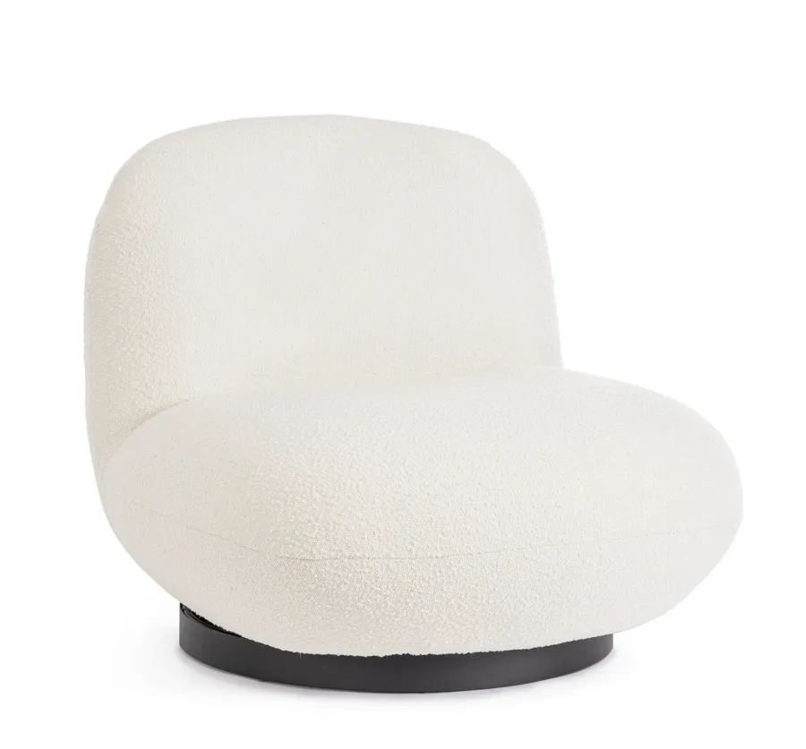 comprar SILLÓN MARGOT GIRAT BLANCO BUCLÉ online de BIZZOTTO desde 641,78 €